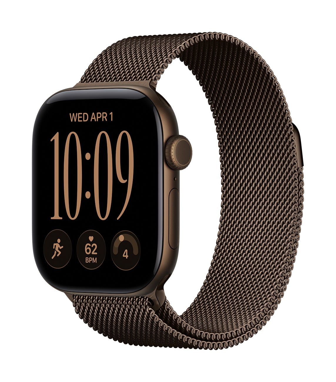 Apple Watch 12 42mm Bronze Case Bronze Milanese Loop - MKDC4LS/A