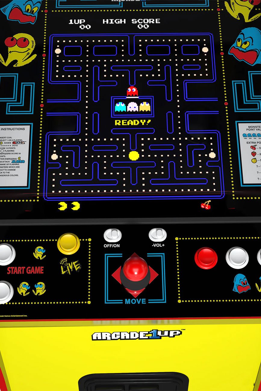 Arcade1Up PAC-MAN Deluxe Arcade Machine - 195570019573 | Abt