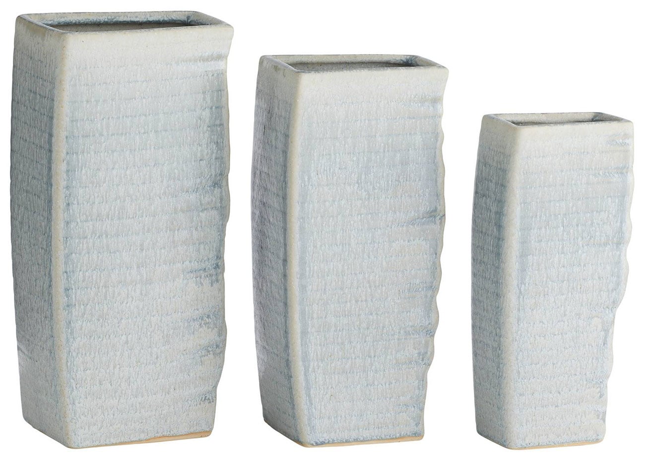 Arteriors Set of 2 Fisher Vases in Icy Morn - AVC13-ART