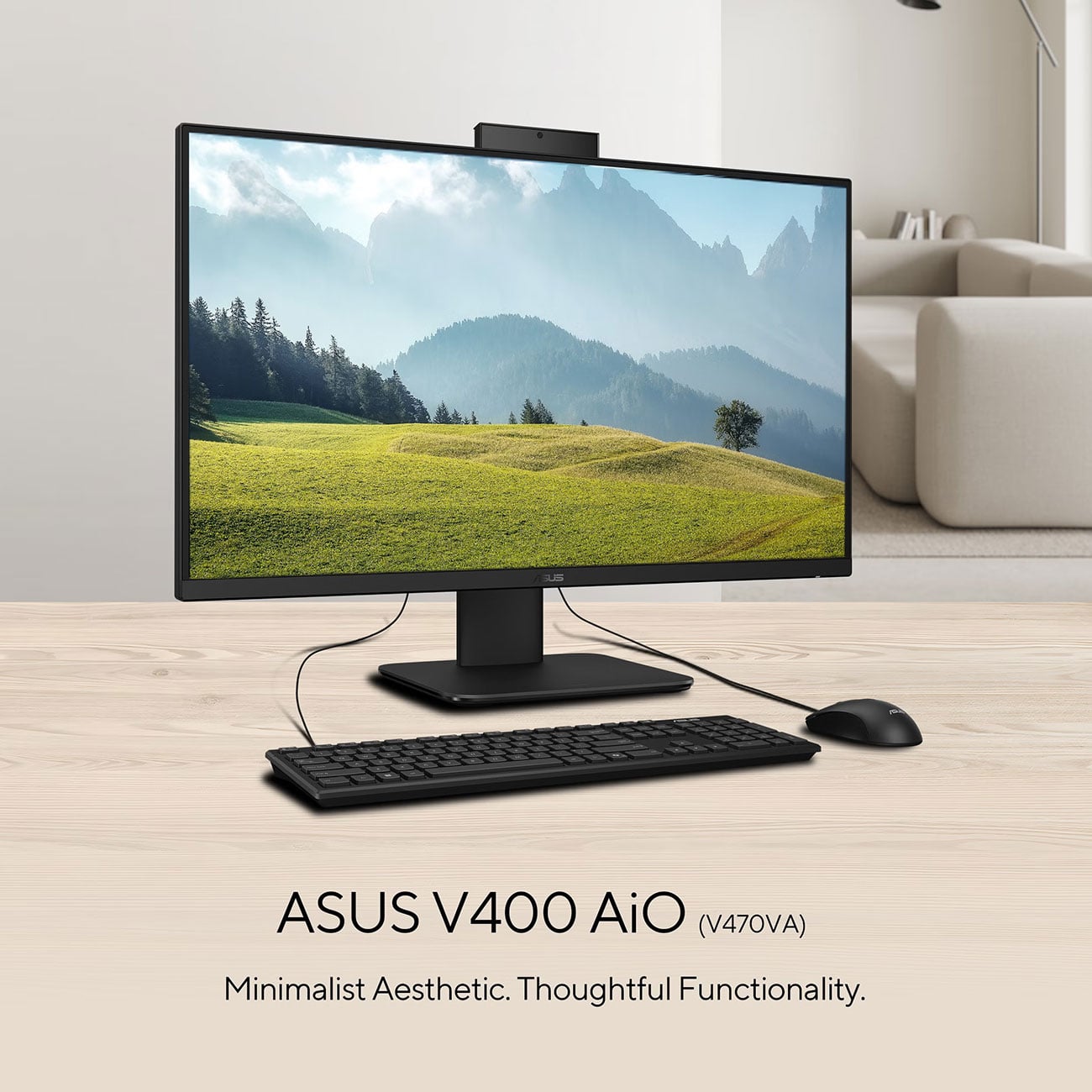 ASUS V400 AiO Desktop Intel Core i5-13420H 16GB - V470VA-DS504T