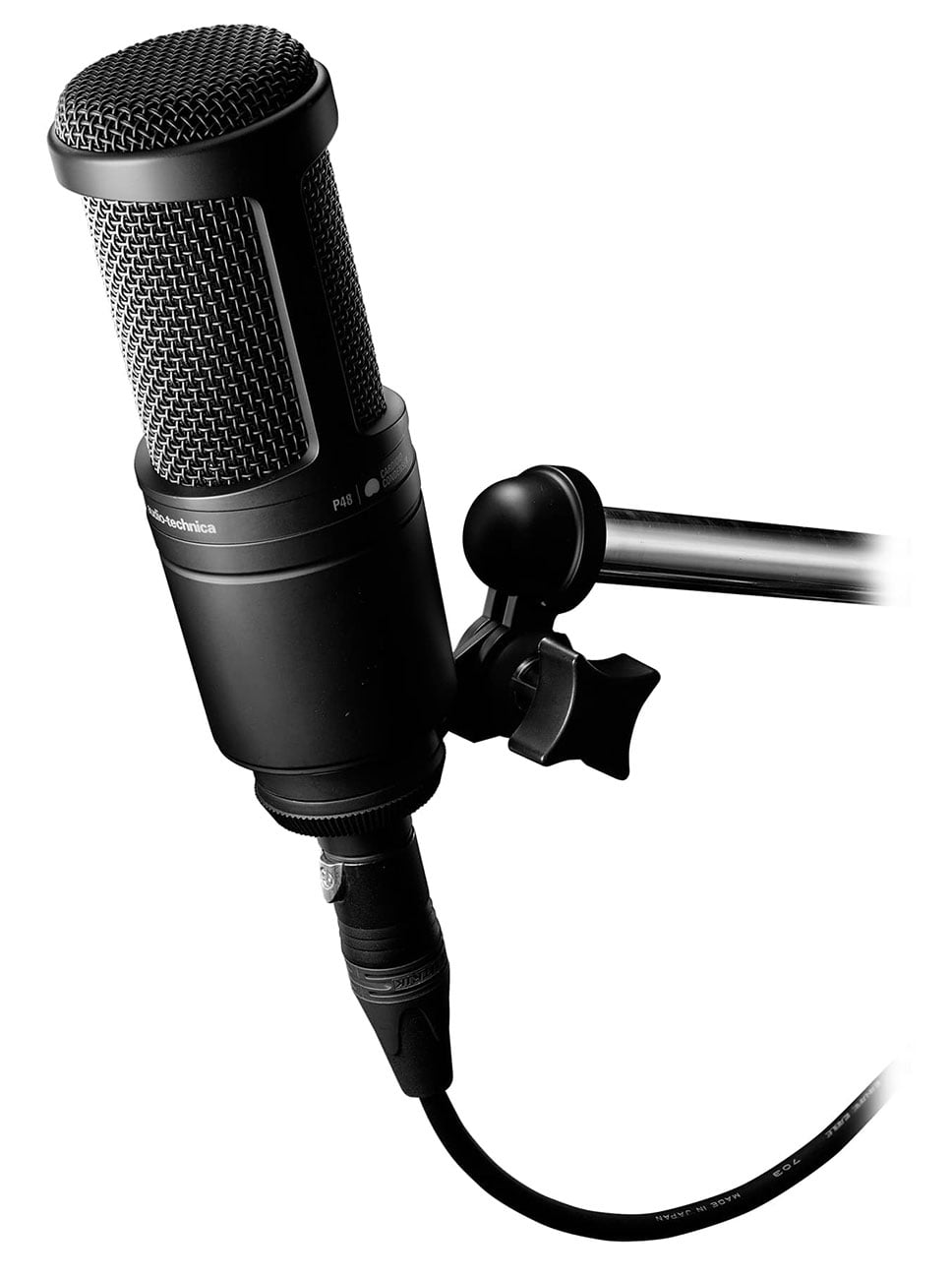 Audio-Technica Cardioid Condenser XLR Microphone AT2020