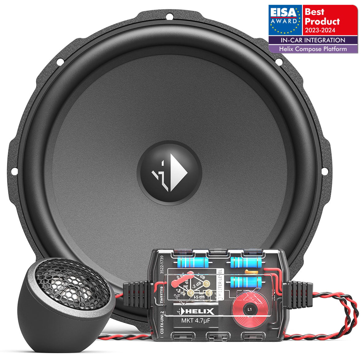 Audiotec Fischer HELIX Ci3 8-inch Car Speakers (Pair) - CI22810
