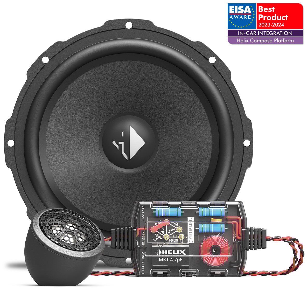 Audiotec Fischer HELIX Ci3 K165.2FM-S3 Car Speakers (Pair) - CI22610