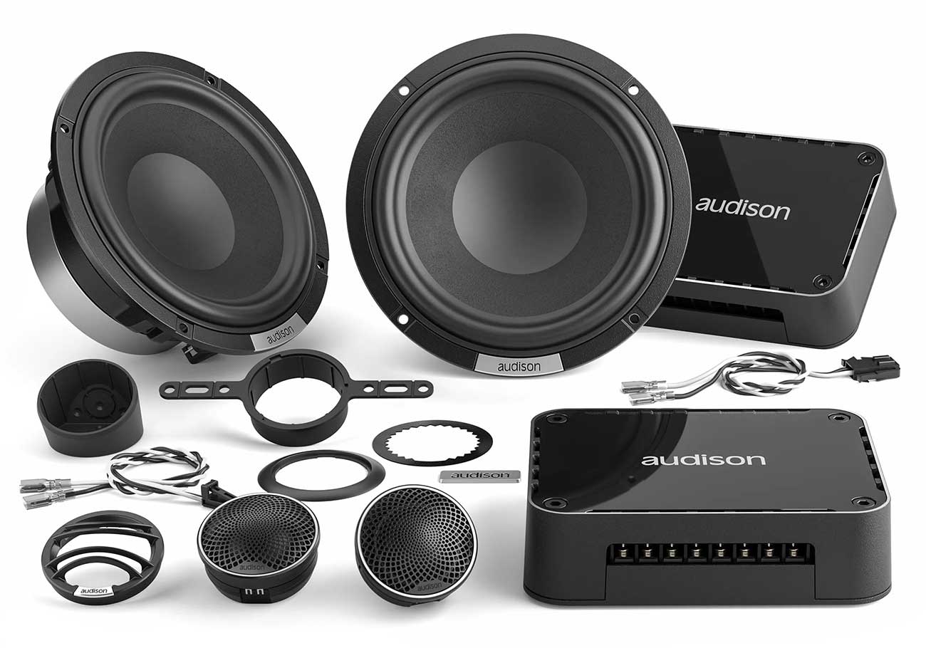 Audison Voce II AVK 6 P II 6.5-Inch Component Car Speaker System