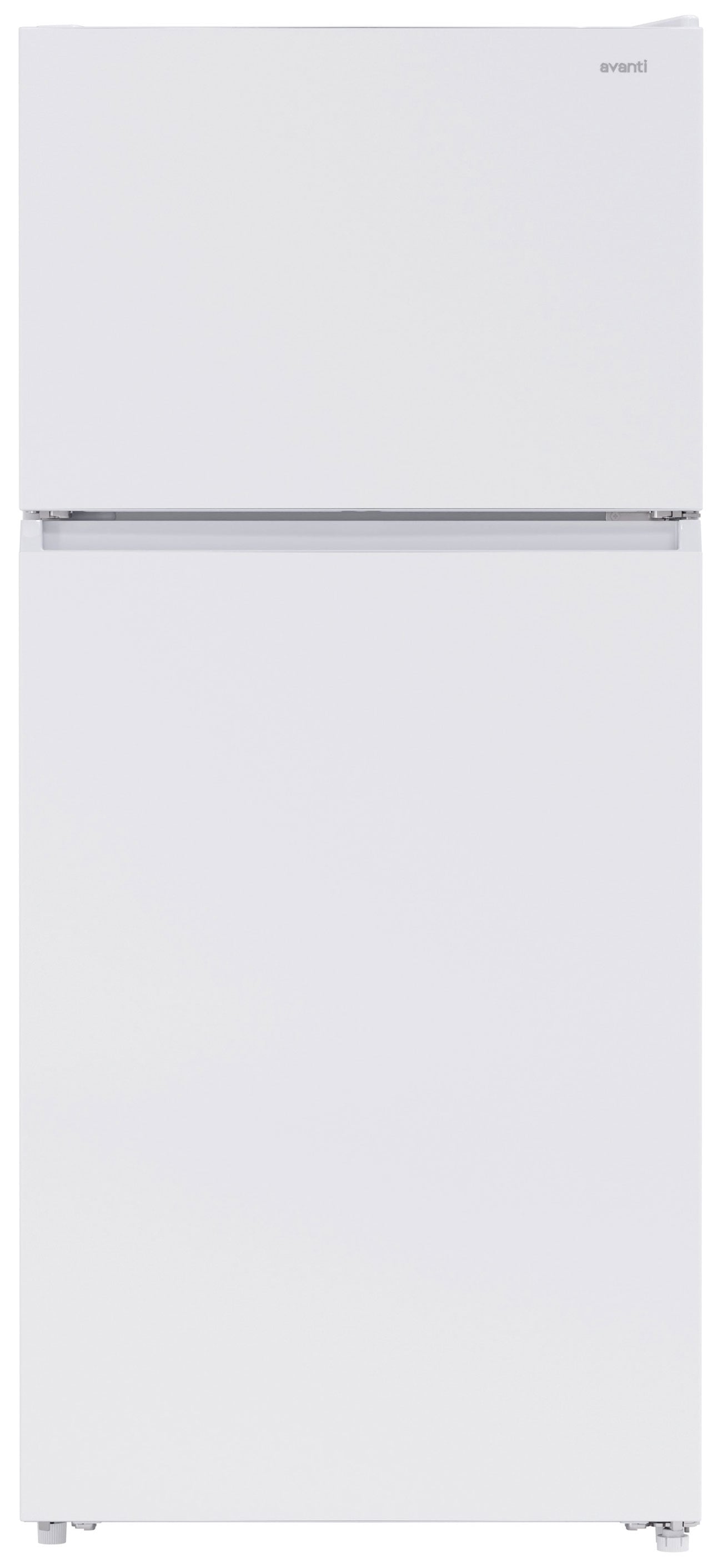Avanti 18 Cu. Ft. Frost-Free Apartment Size Garage Ready Top-Freezer Refrigerator 30-Inch Wide in White