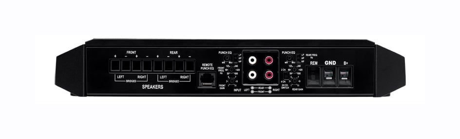 Rockford Fosgate 400 Watt 4-Channel Amplifier - T400-4 - Abt