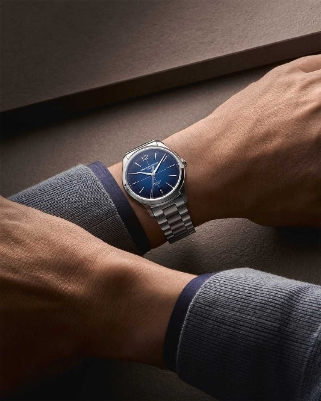 Baume & Mercier Clifton Watch Blue | Silver - M0A10792