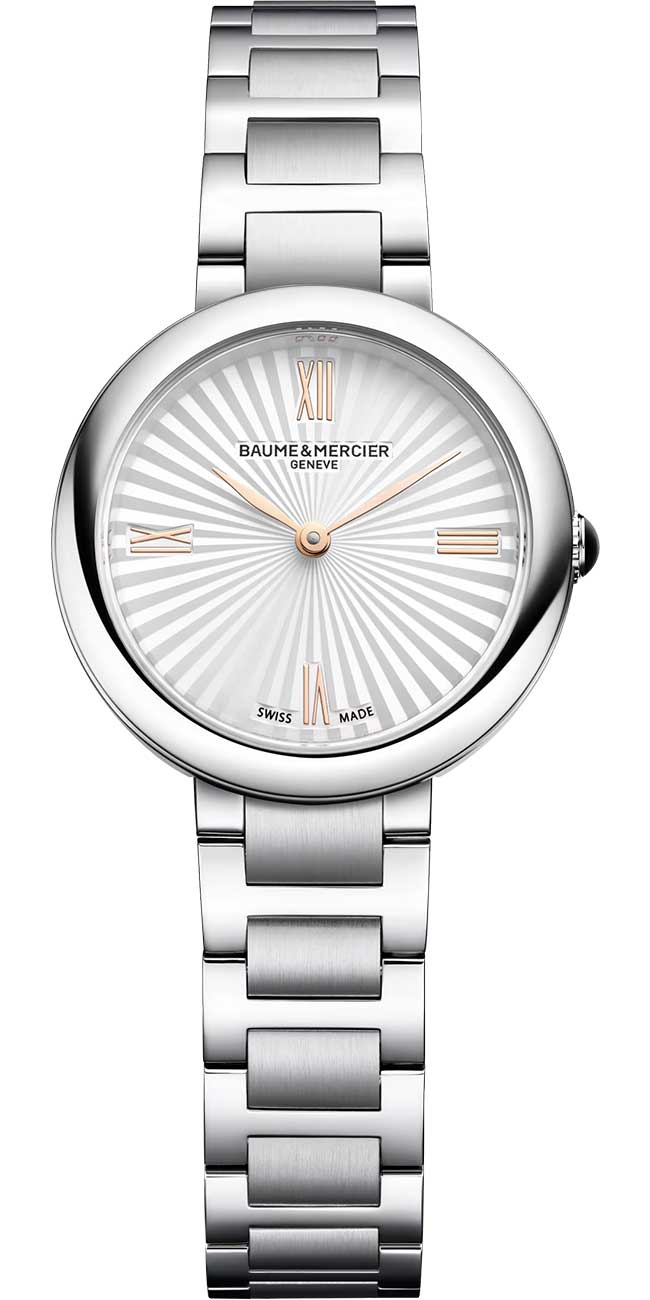 Baume & Mercier The Joia 28mm Silver Dial Stainless Steel Women's Watch 10848 10848