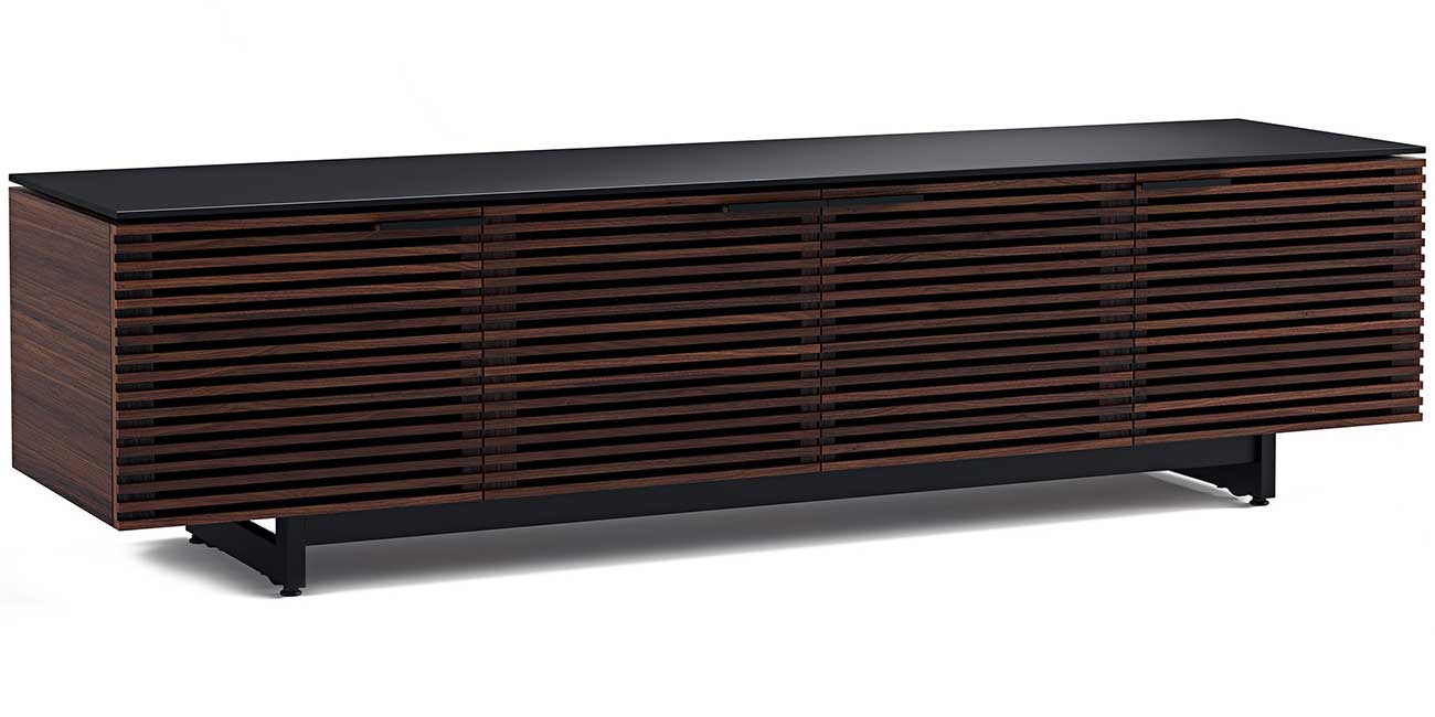 BDI Corridor 8173 Chocolate Stain Walnut TV Stand