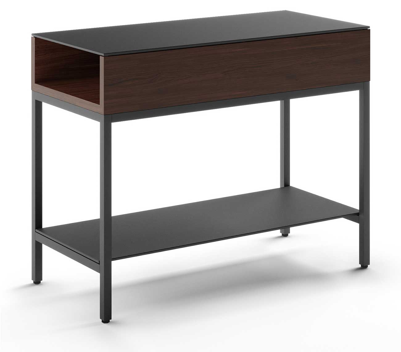 BDI End Table Reveal 1196 in Chocolate Stained Walnut Finish