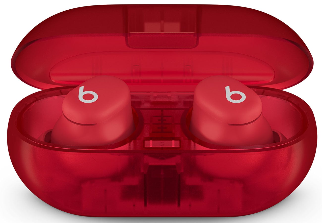 Beats Solo Buds 透明レッド Beats Solo Buds - True Wireless 