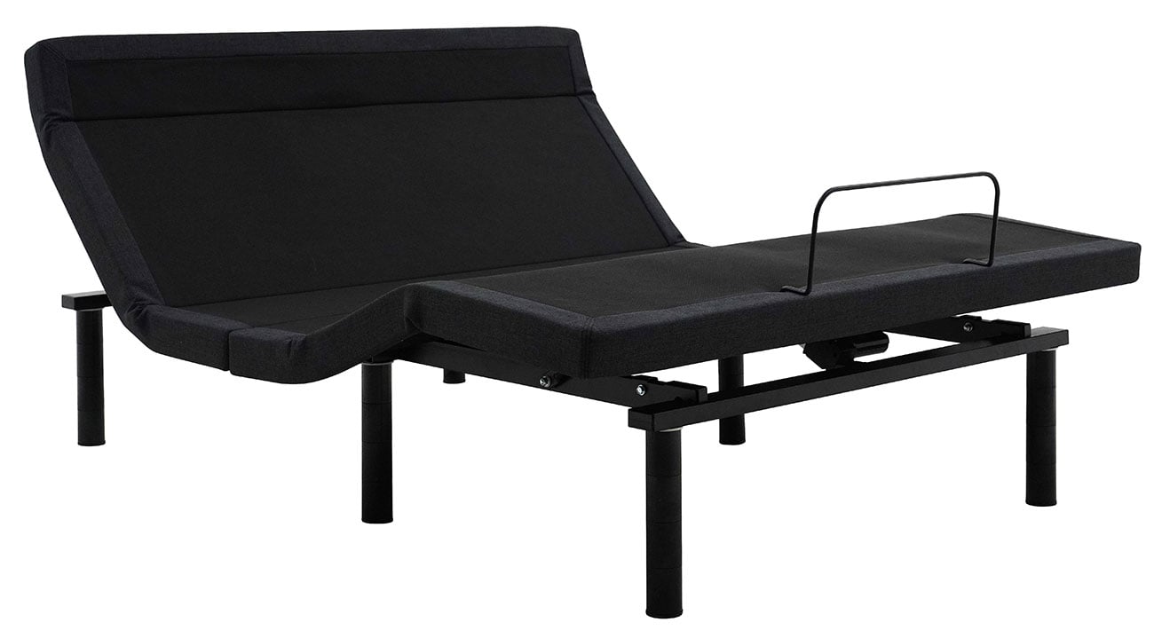 Baselogic Platinum 15.25" Adjustable Bed Frame Base, One Size, Black