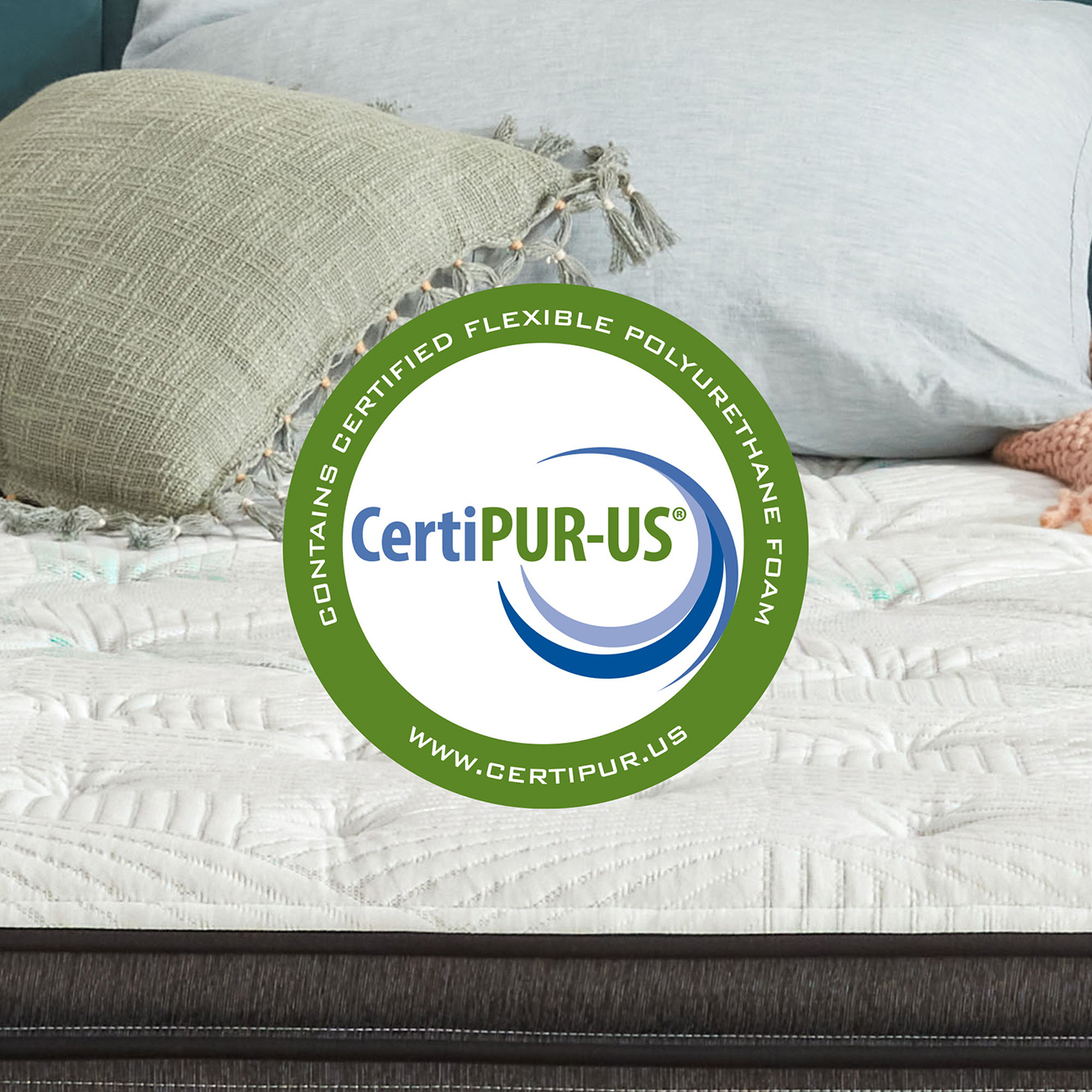 Beautyrest Maui Plush Pillow Queen Mattress 7008110541050