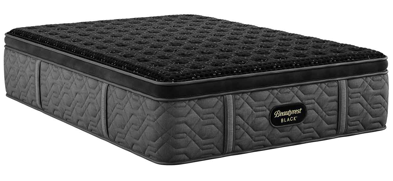 Beautyrest Black Series Three 16.5" Firm Pillow Top - Mattress Only, One Size, Black