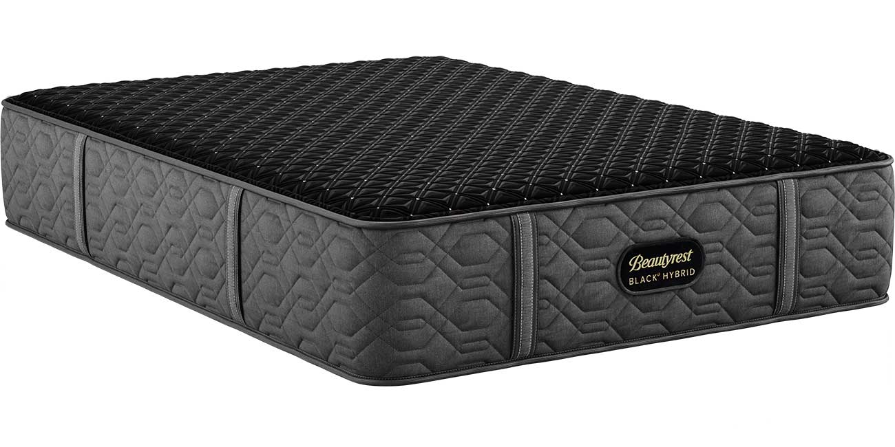 Beautyrest Black Series Three 14.5" Hybrid Firm Tight Top - Mattress Only, One Size, Black