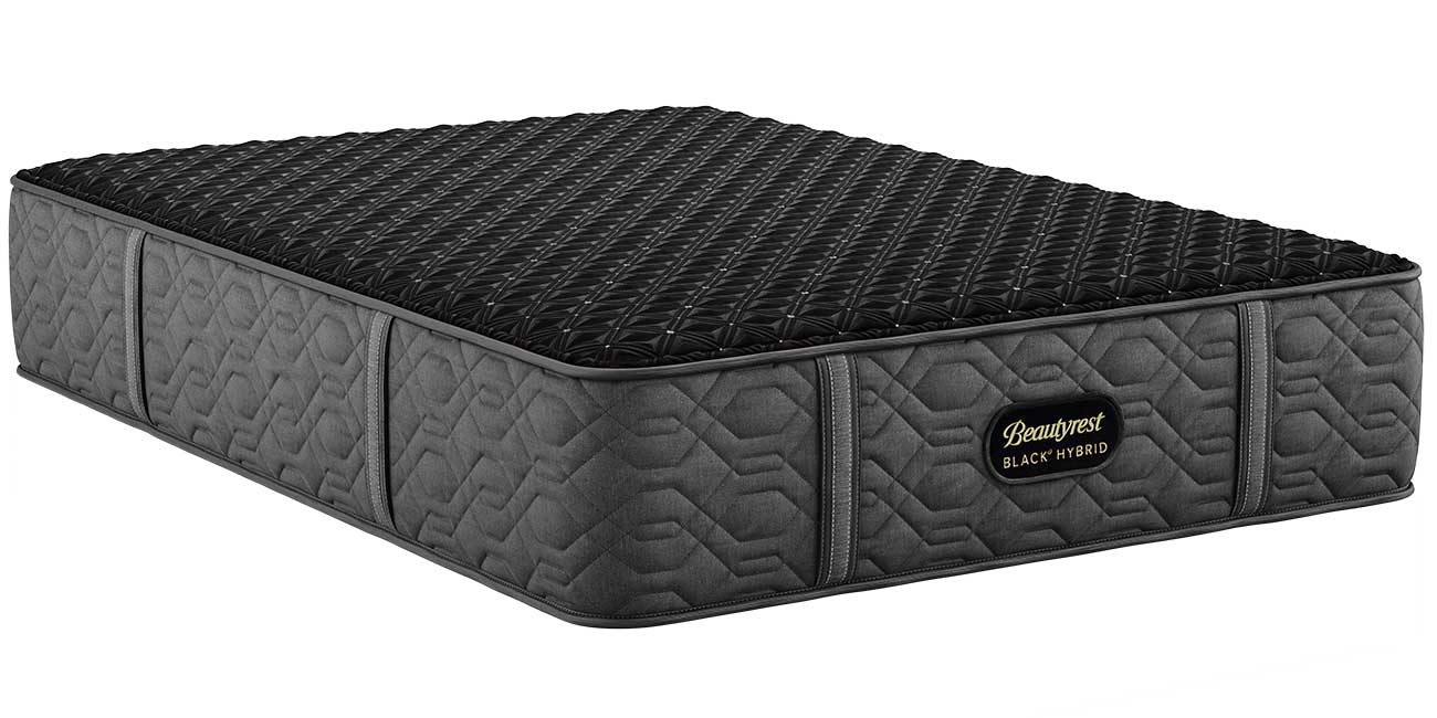 Beautyrest Black Series Three 15" Hybrid Medium Tight Top - Mattress Only, One Size, Black