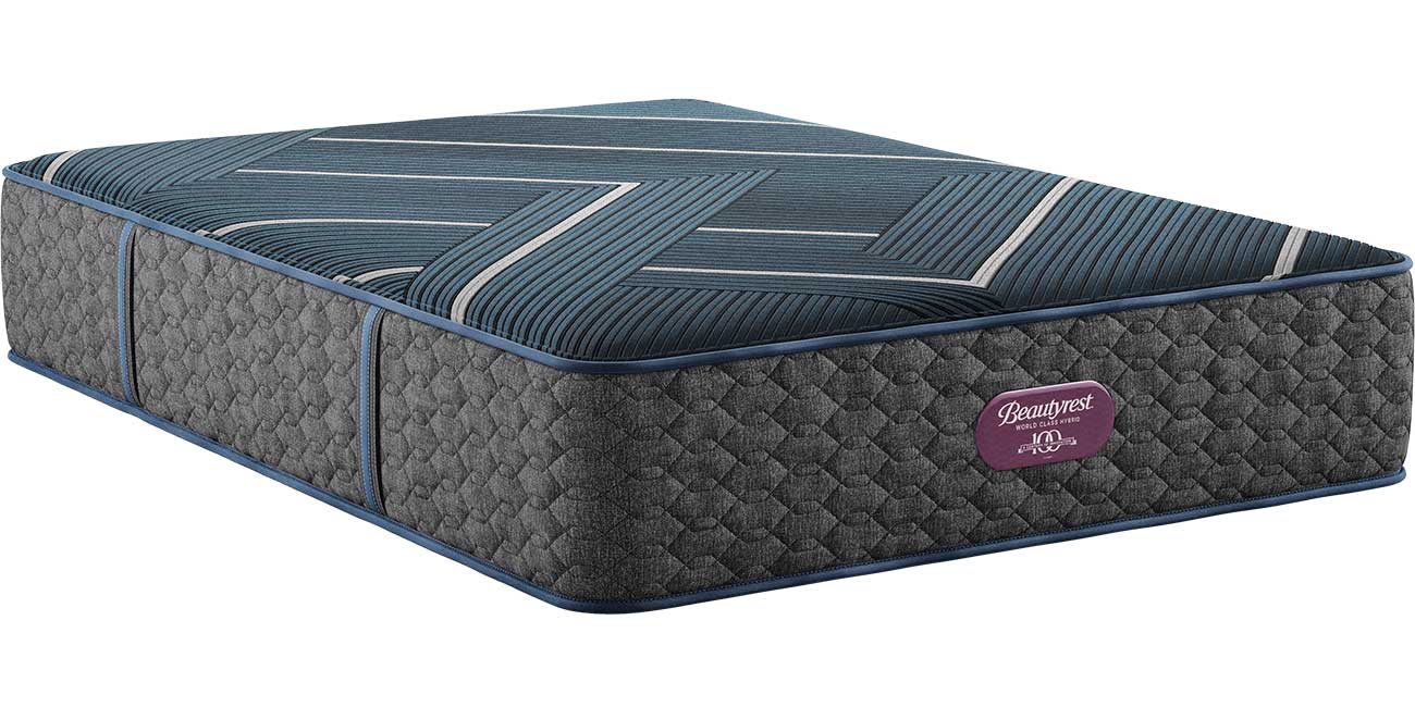 Beautyrest World Class Level Four 13.5" Firm Tight top - Mattress Only, One Size, Gray