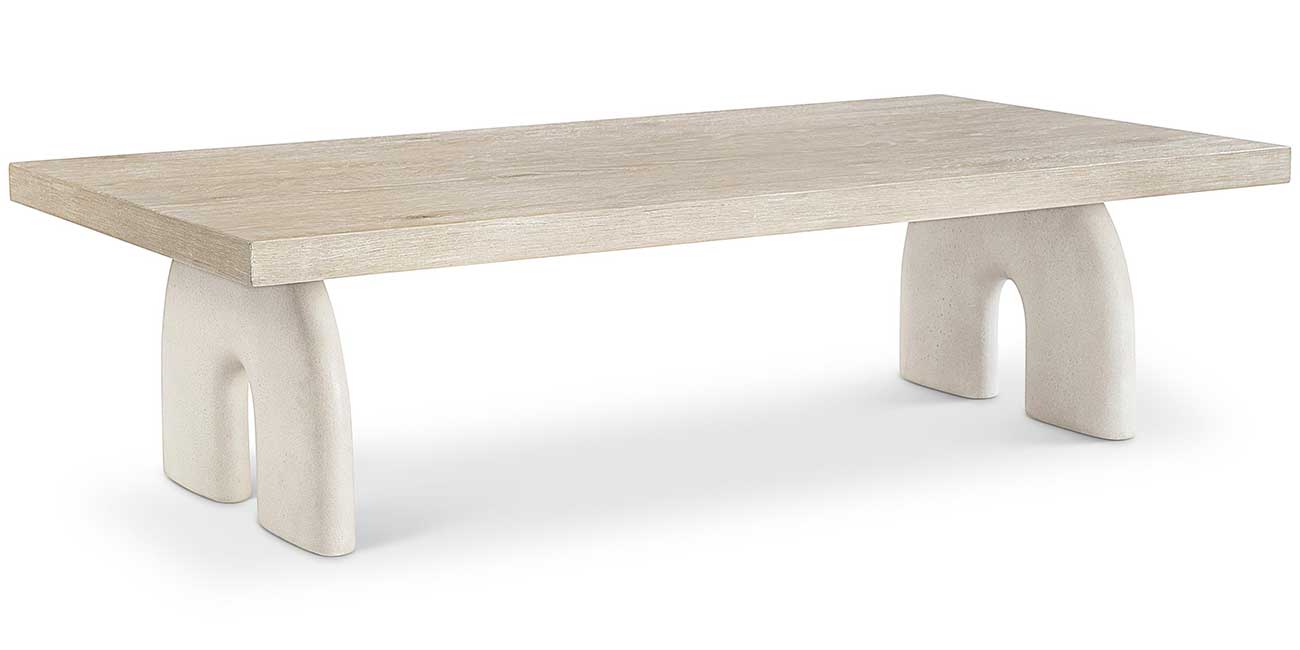 Bernhardt Antibes Cocktail Table in Roz | Pumice