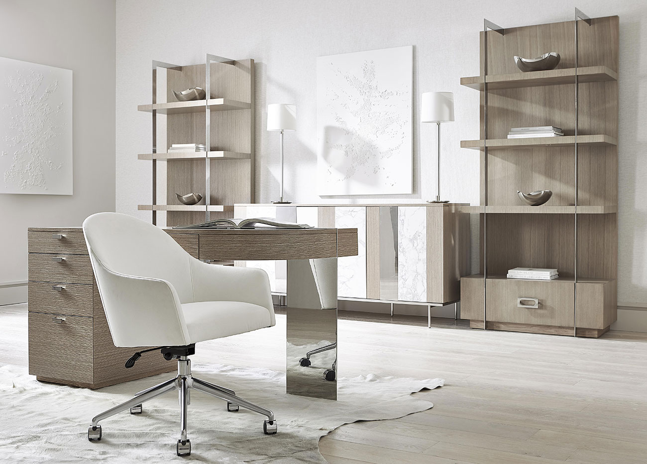 Bernhardt Modulum Desk in Sahara - D19514 | Abt