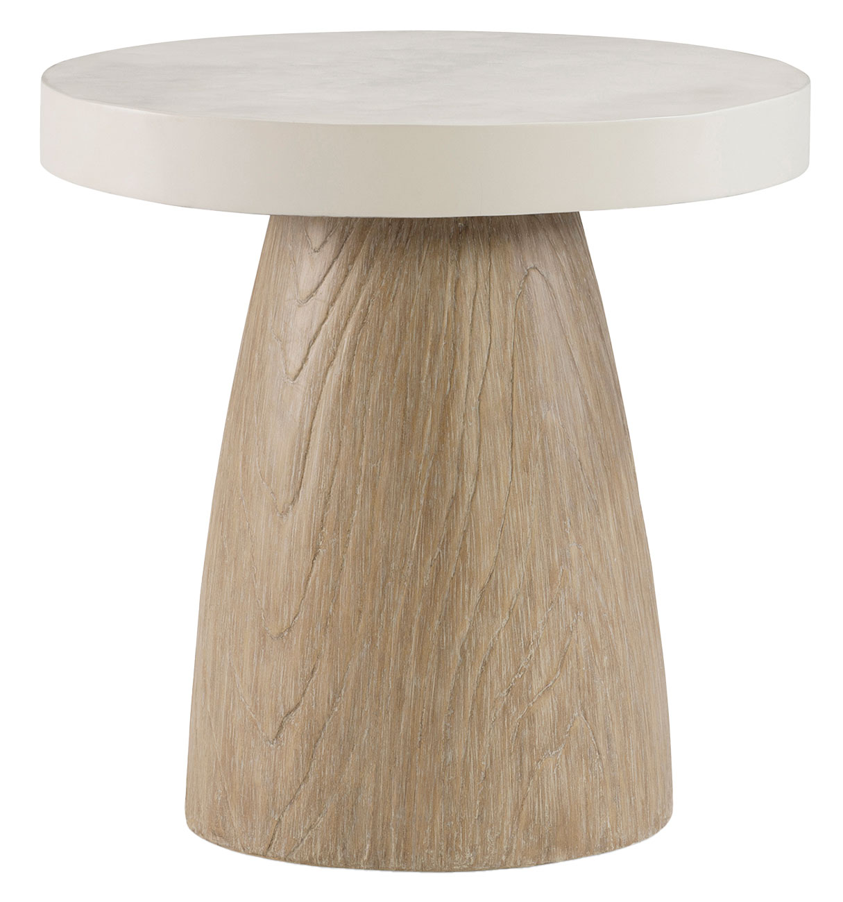 Bernhardt Granville Outdoor Side Table in Bone|Sea Oat