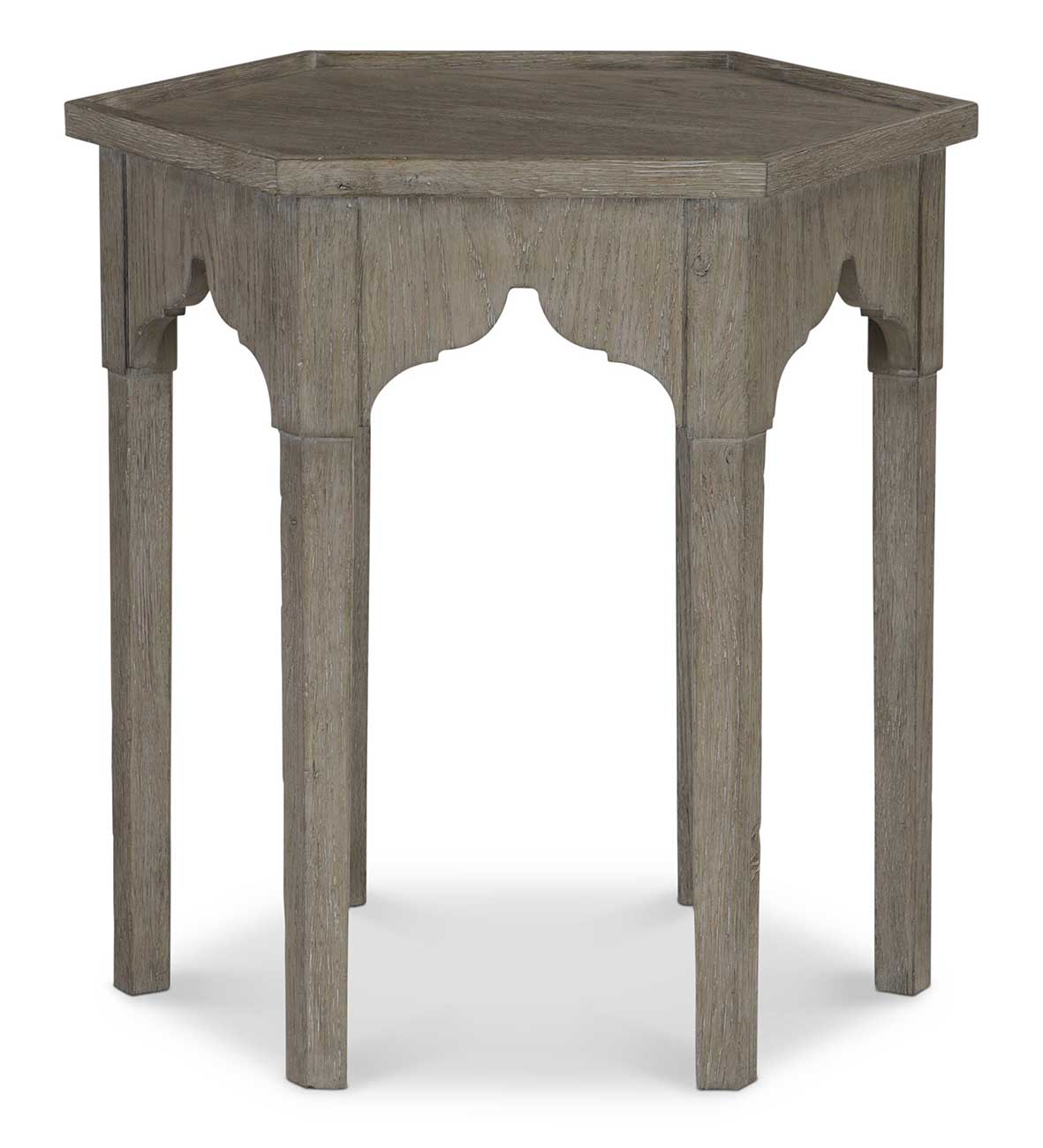 Bernhardt Albion Side Table in Pewter - 311124 | Abt