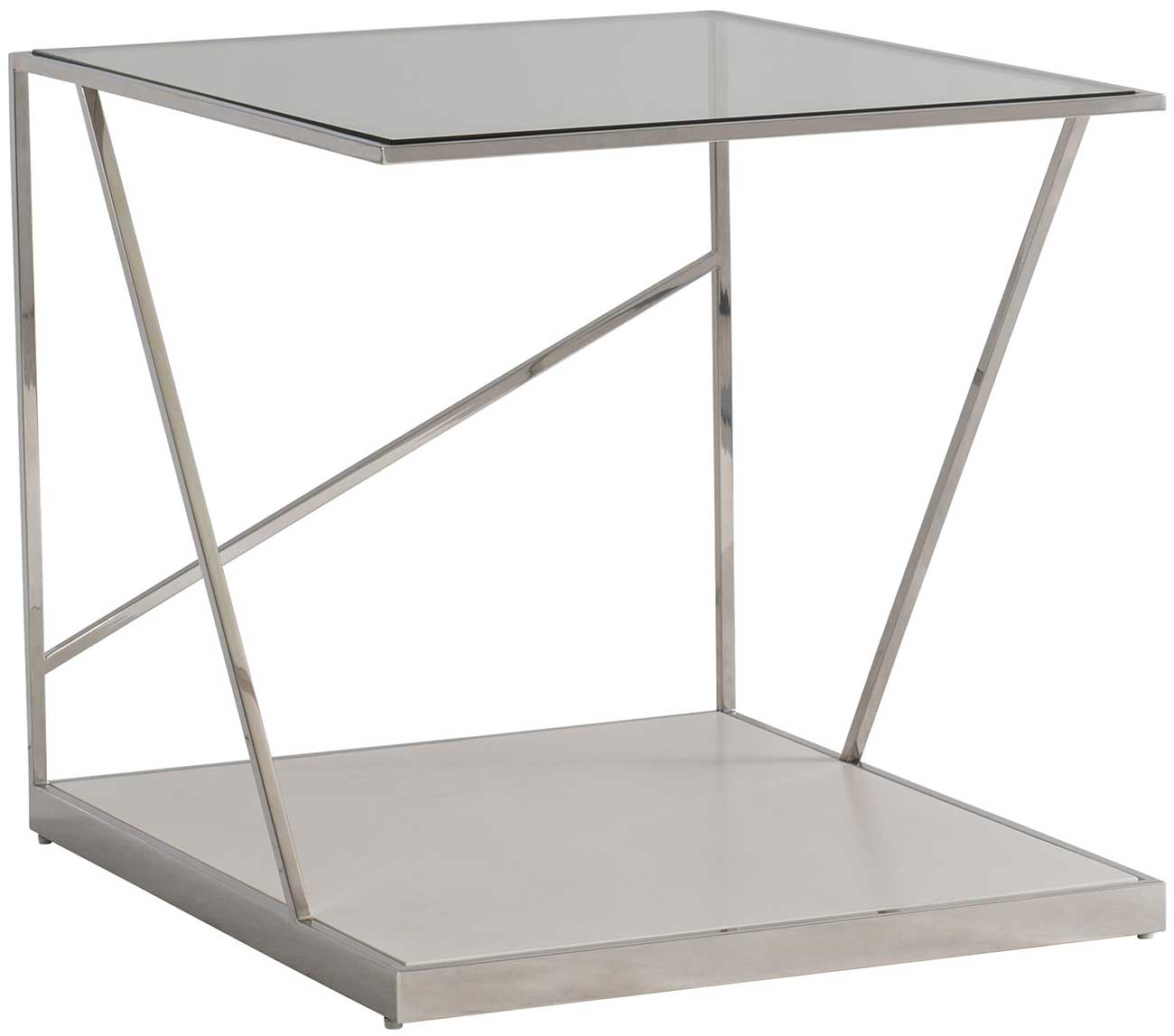 Bernhardt Maymont Side Table in Powder