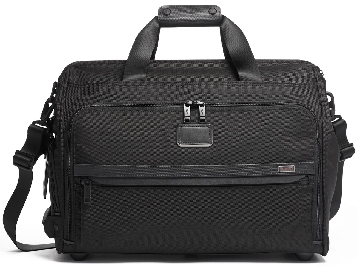 tumi alpha 2 framed soft duffel