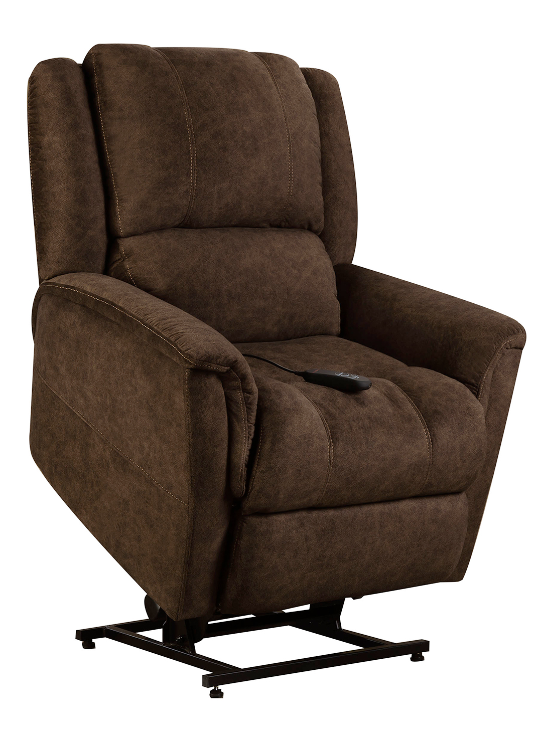 HomeStretch Stonebrook Brown Recliner Lift Chair Abt