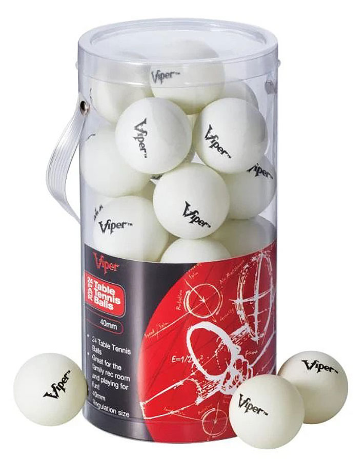 Viper By GLD 24 Pack Table Tennis Balls