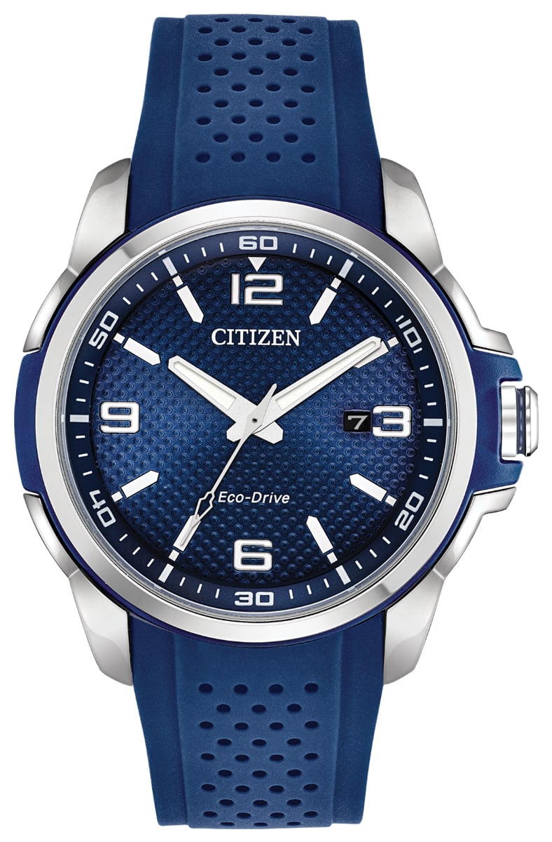 Citizen Eco-Drive Blue AR Mens Watch - AW1158-05L