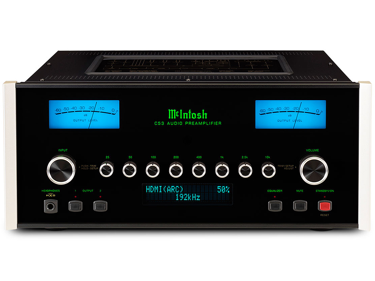 McIntosh 2Channel Solid State Preamplifier C53 Abt