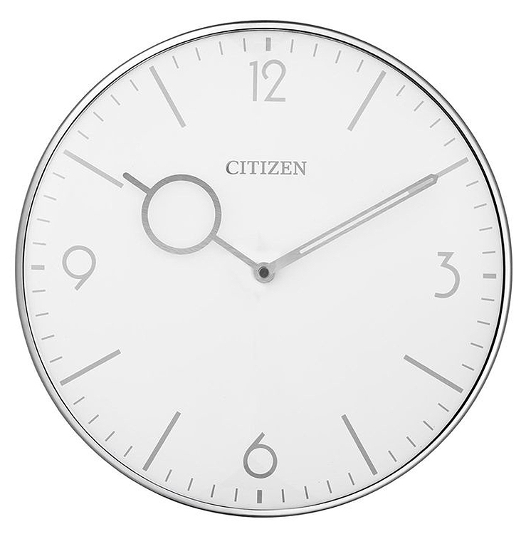 Citizen SilverTone Wall Clock CC2038