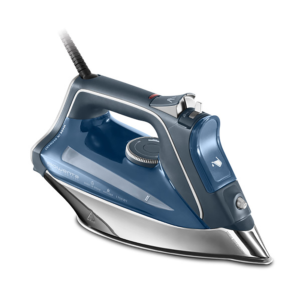 Rowenta Pro Master Xcel Breton Blue Steam Iron DW8261