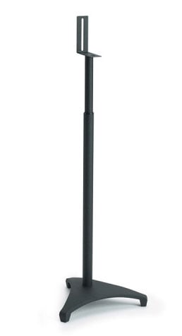 Sanus EFSat Height-Adjustable Stands for Satellite Speakers - Pair (Black) - Black