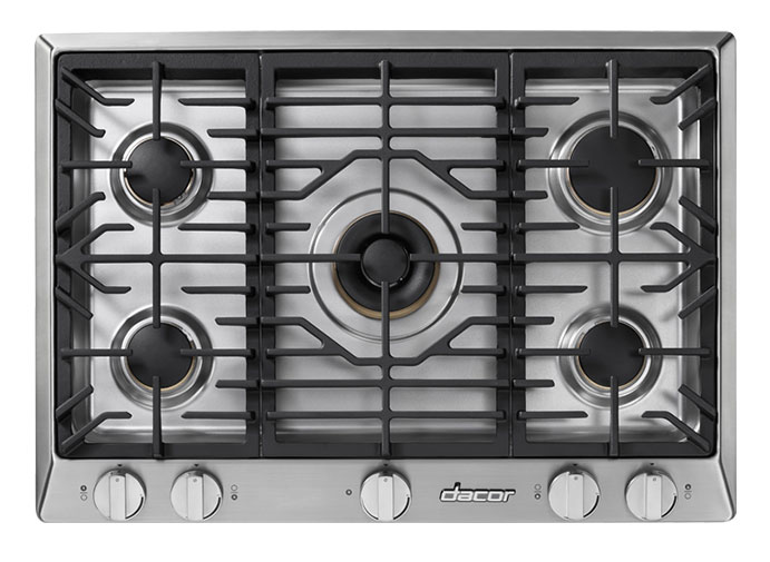 Dacor Heritage 30" Stainless Liquid Propane Gas Cooktop HCT305GS/LP