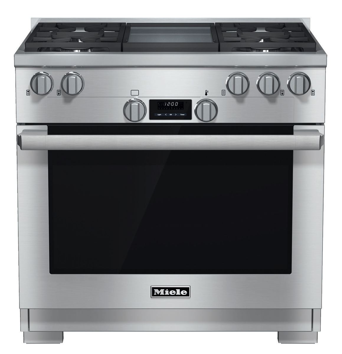 Miele 36" Freestanding Gas Range With Griddle HR11361GDG