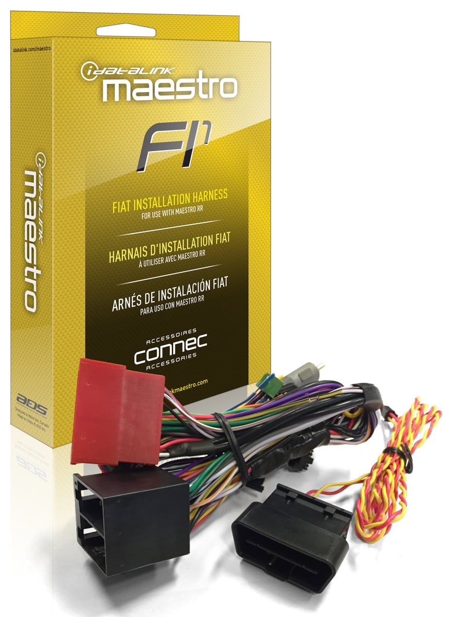iDat-aLink Plug and Play T-Harness For Fiat 500