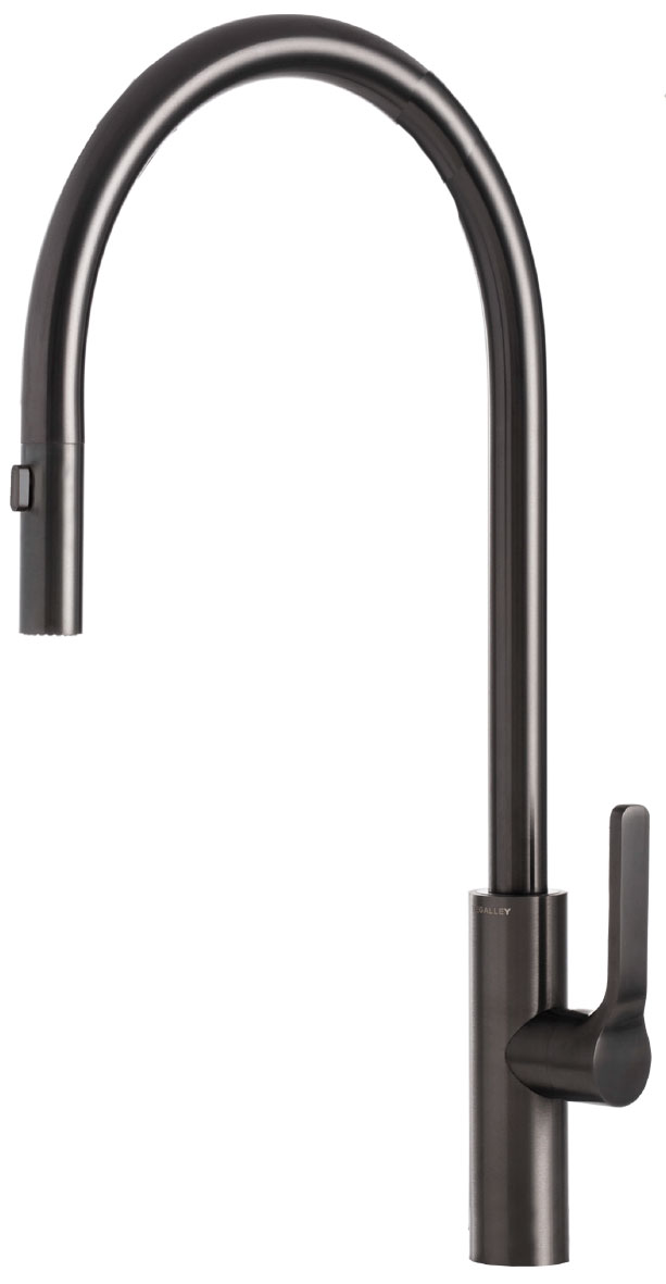 The Galley Tap Black Stainless Kitchen Faucet IWT D BSS