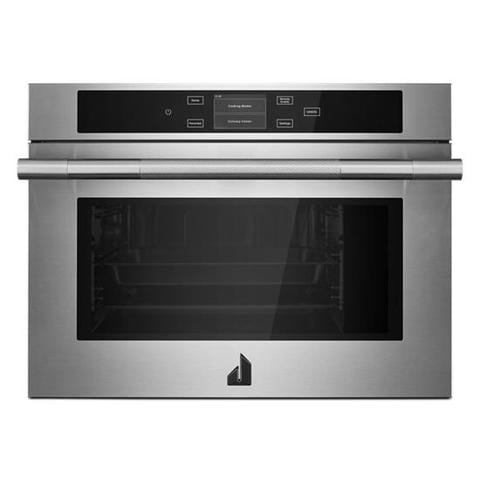 JennAir JJW6024HL 24 inch RISE Smart Steam Oven with 1.3 cu. ft. Capacity, 3.5 inch Full Color LCD Display, Temperature Probe and True Convection in Stainless Steel
