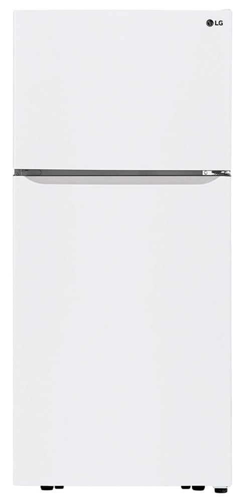 LG 20 Cu. Ft. Smooth White Top Freezer Refrigerator