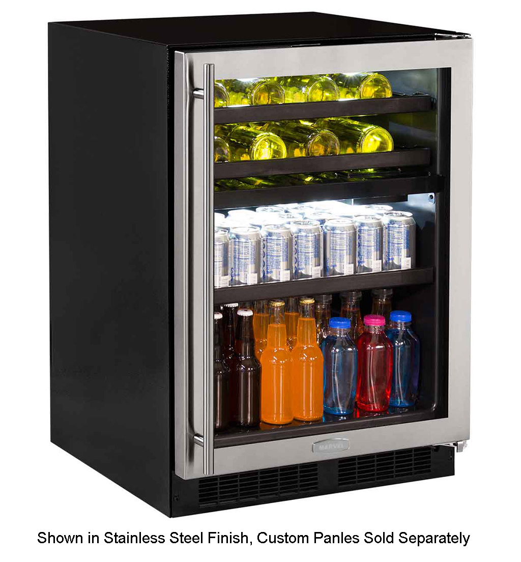 Marvel 24" Dual Zone Wine & Beverage Center ML24WBP2RP