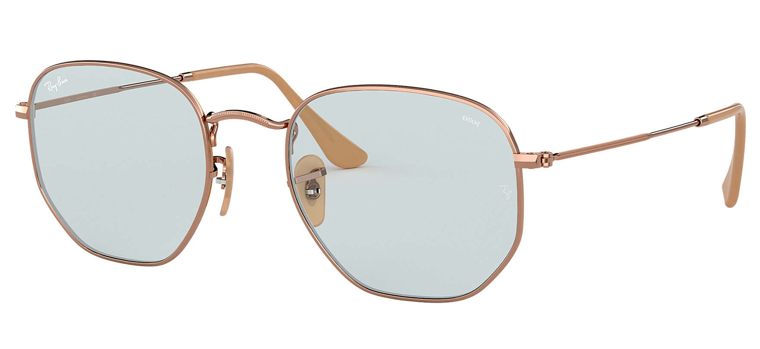 ray ban hexagonal womens