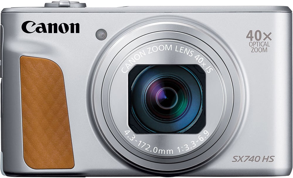 Canon PowerShot SX740 HS Silver Digital Camera - 2956001