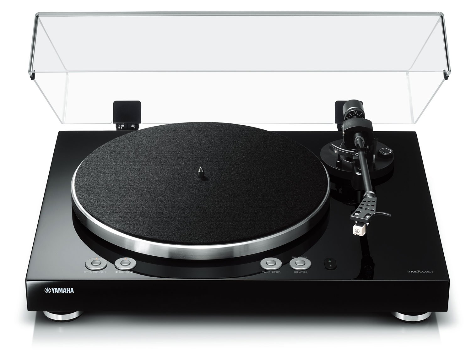 Yamaha MusicCast VINYL 500 Wi-Fi Turntable - TT-N503BL | Abt