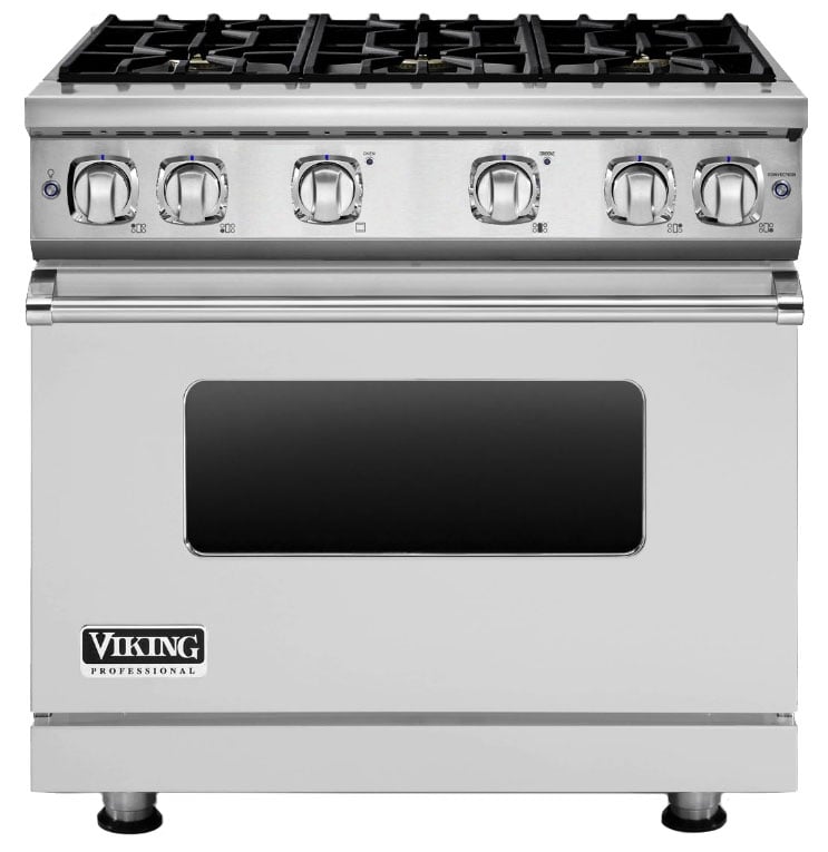 Viking 36" Stainless 7 Series Gas Range VGR73616BSS
