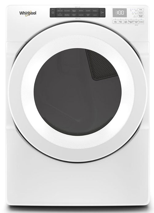 Whirlpool ADA 7.4 Cu. Ft. White Front Load Electric Dryer With Intuitive Touch Controls