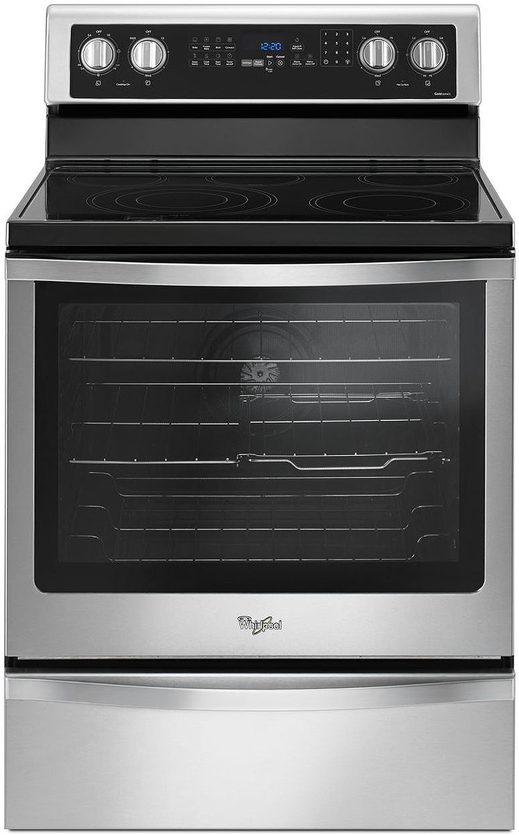 Whirlpool Stainless Steel Electric Range WFE745H0FS