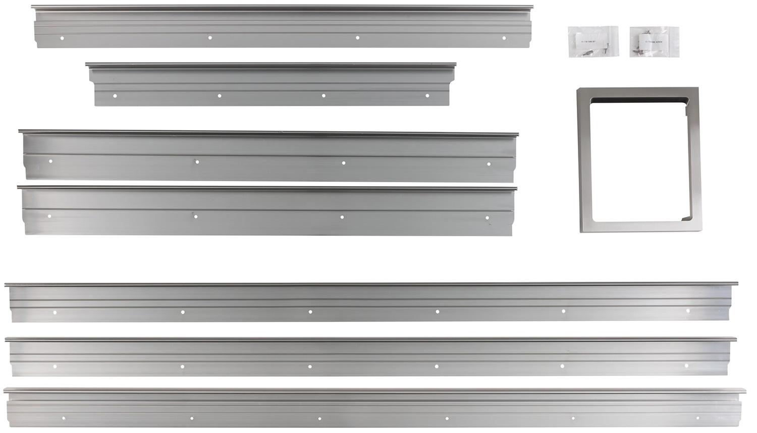 Monogram ZKLN Refrigerator Low Profile Visor Handle Trim Kit