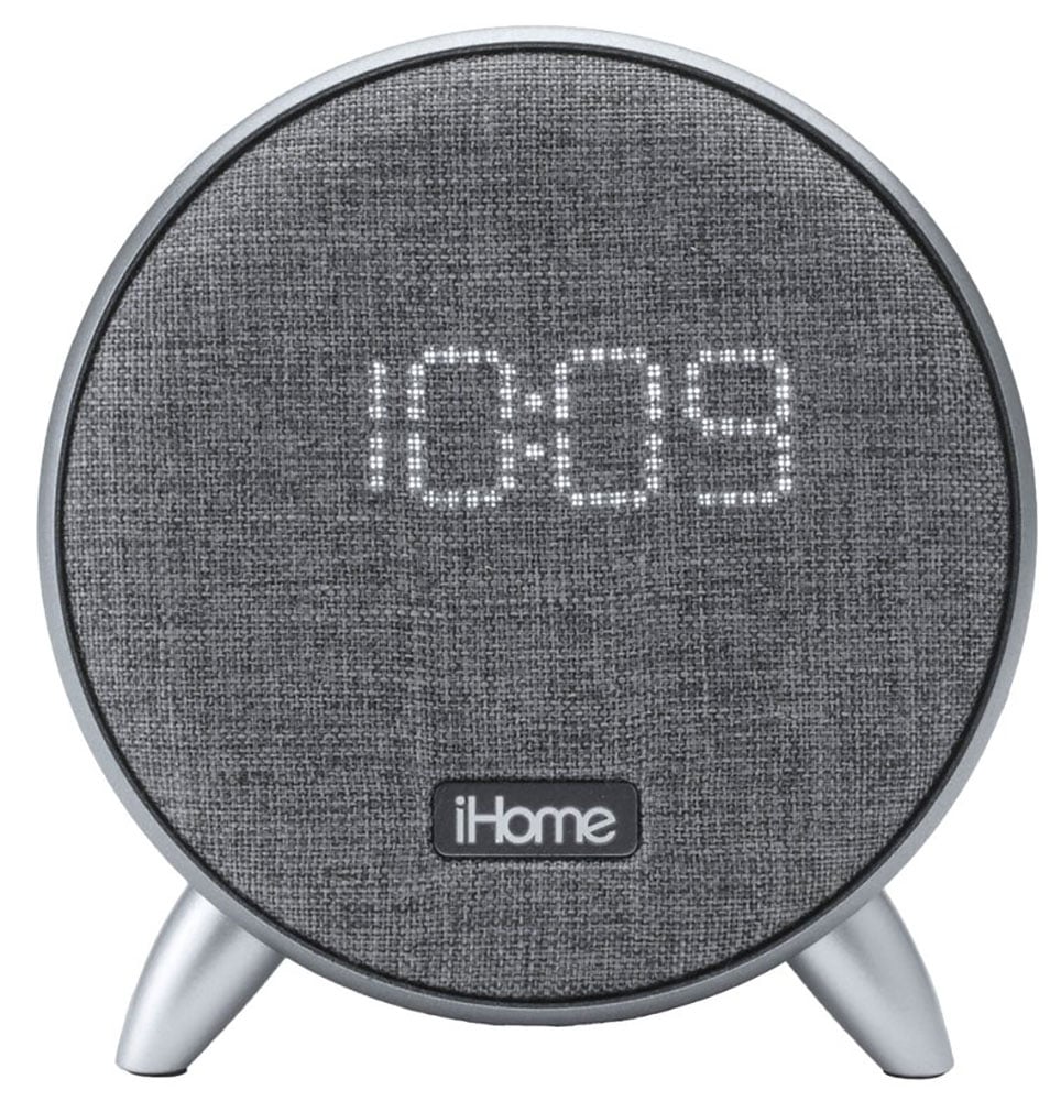 iHome Bluetooth Alarm Clock w/ Dual USB Charging iBT235