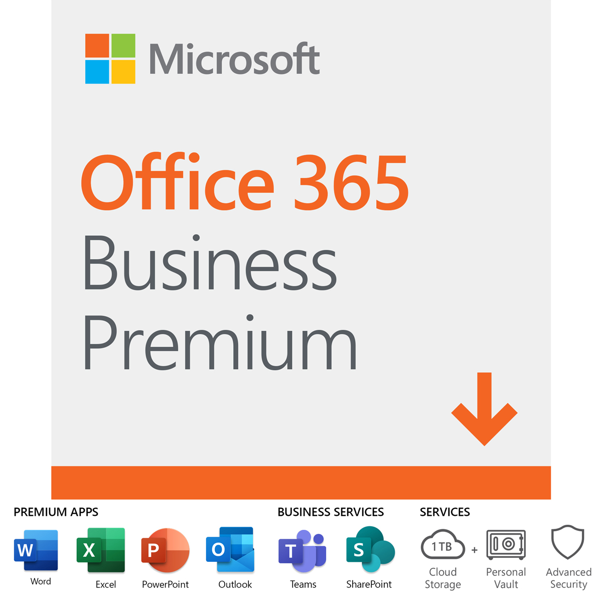 Microsoft Office 365 Business Premium 2019 Klq 00218